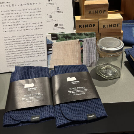 誠品生活日本橋にて藍染製品展示販売